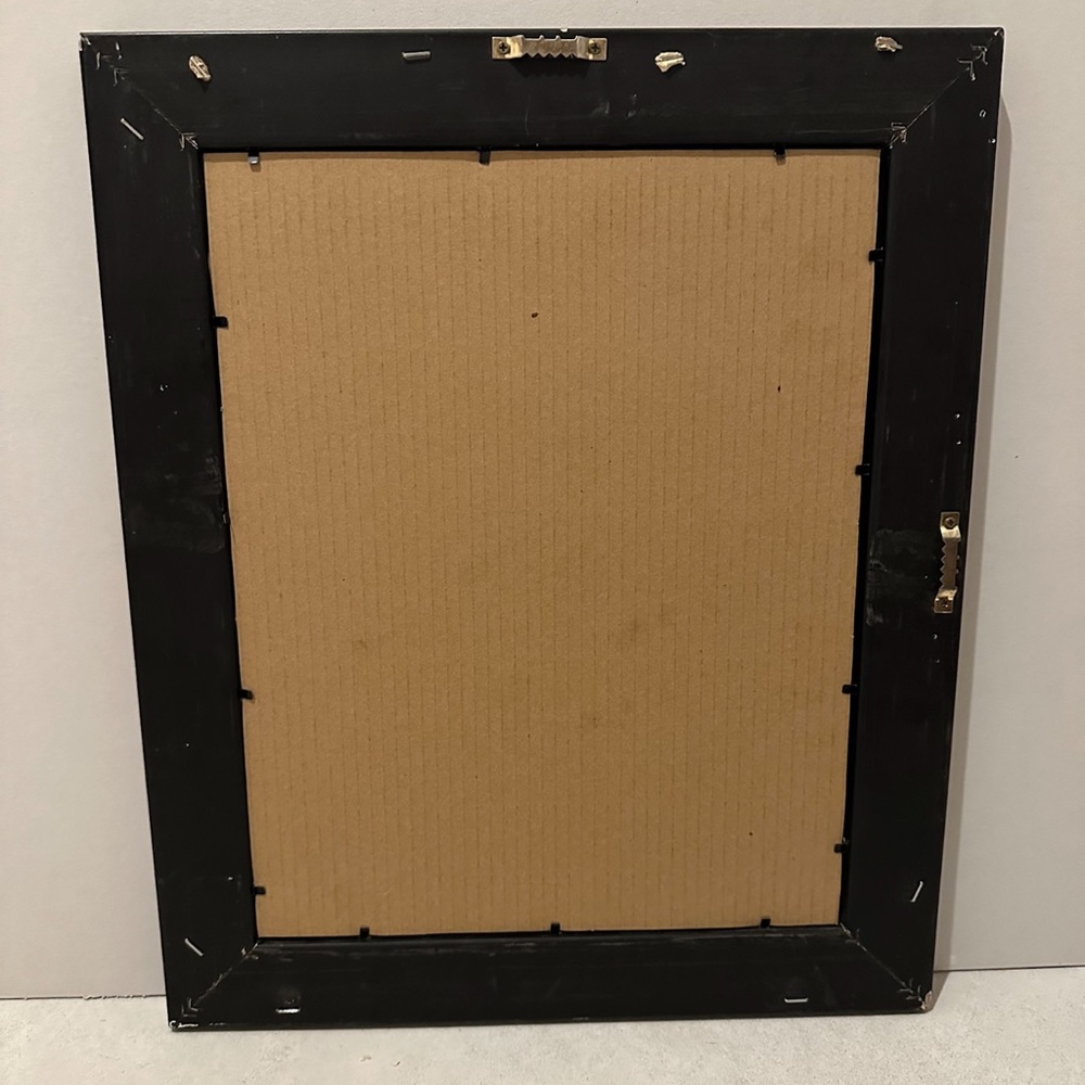 RARE* Michael Jackson portrait with Beautiful and STURDY brown bronze frame! - Picture 2 of 3